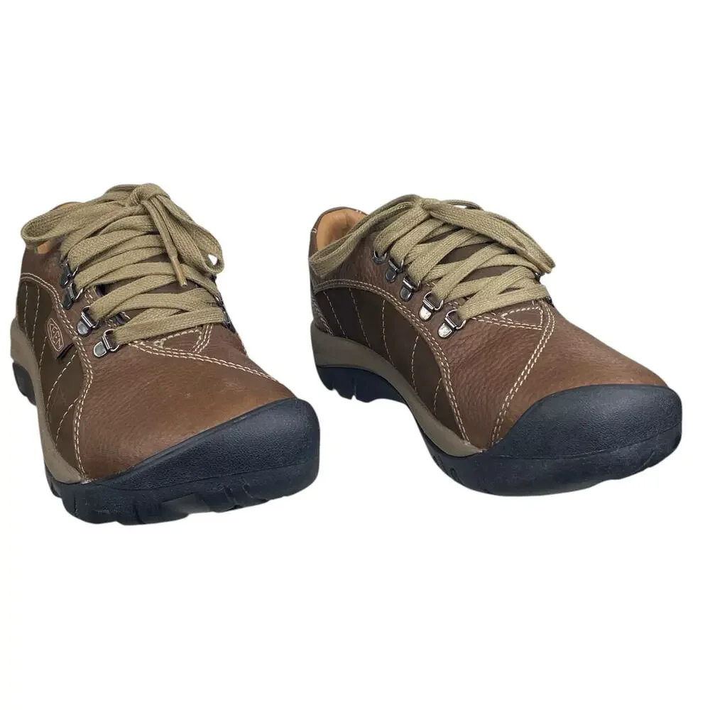 Keen Women’s Presidio Brown Leather Trail Hiking Loafer Size US 6.5 - Picture 5 of 11